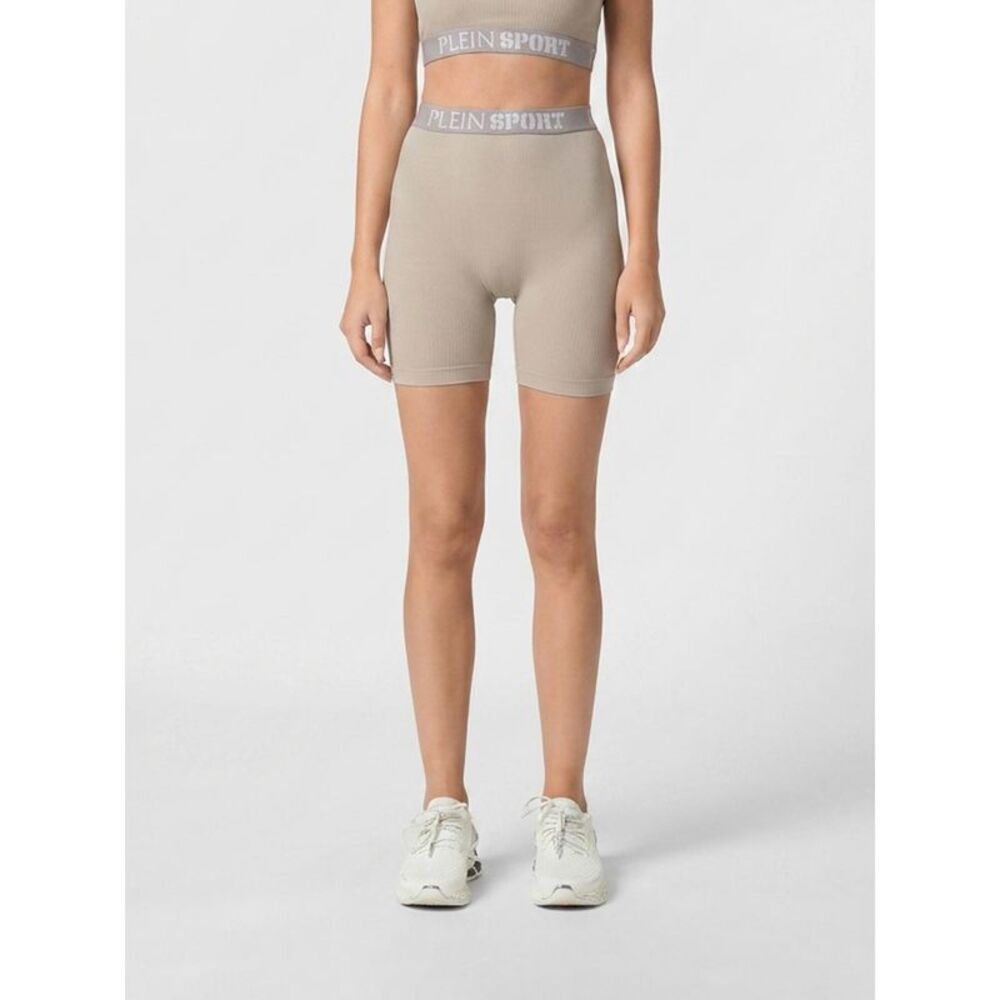 Plein Sport Shorts Woman Grey